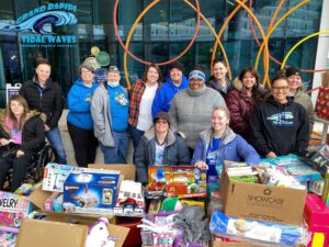 Nearly 800 Toys Donated to Children’s Hospital